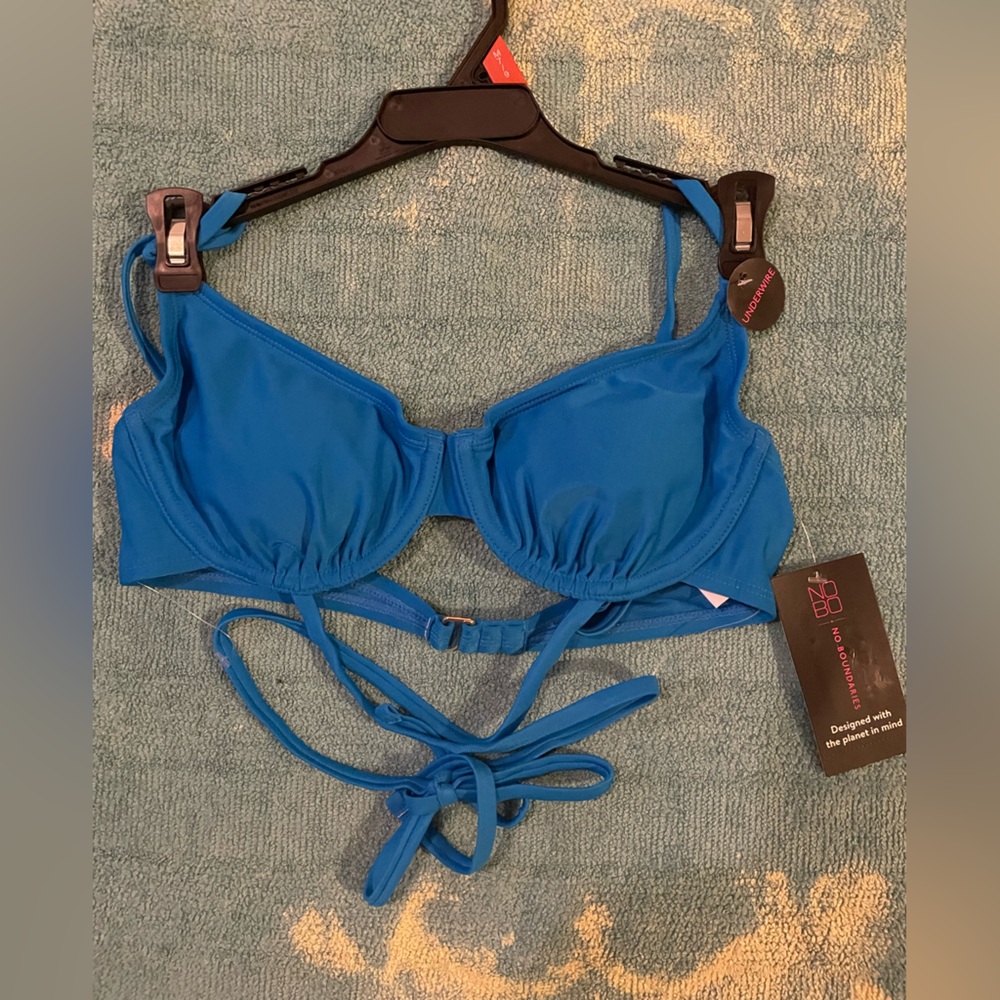 Blue Women's Swim Top